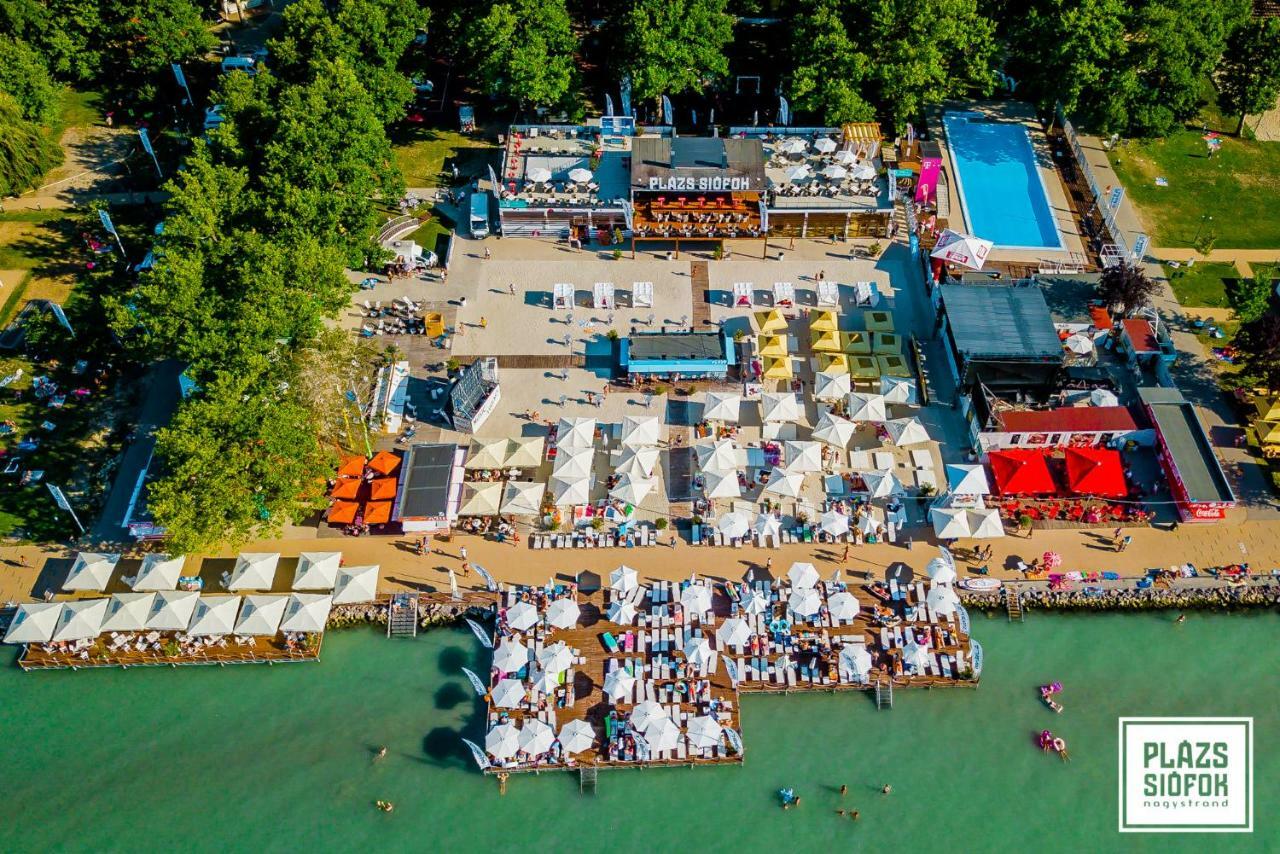 Riviera Wellness Apartman Siofok Dış mekan fotoğraf