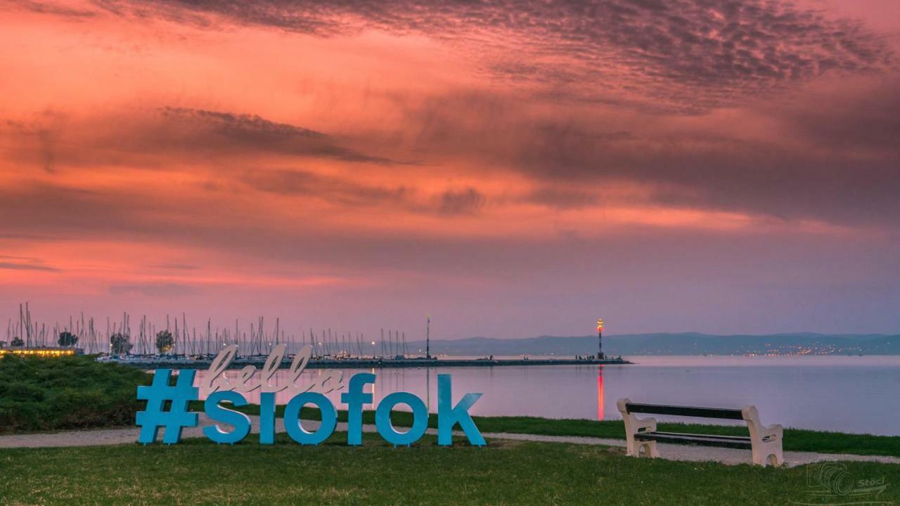 Riviera Wellness Apartman Siofok Dış mekan fotoğraf